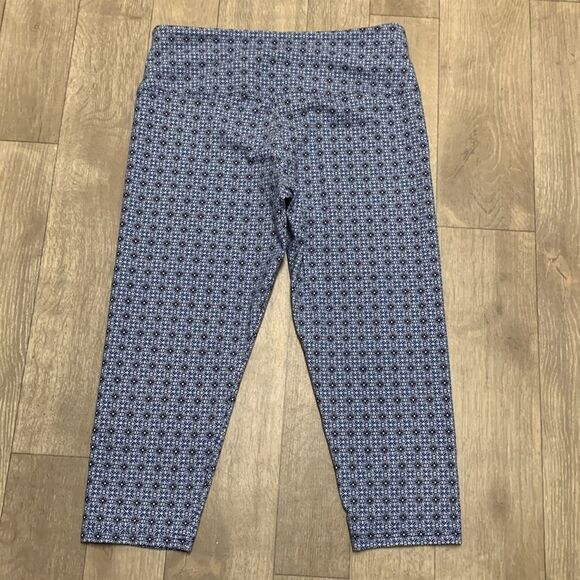 Suave Revolutionary Tommy Control Geometrical Capri High Rise Yoga Gym Leggings - Picture 2 of 5